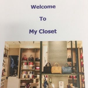 Welcome to My Closet!!